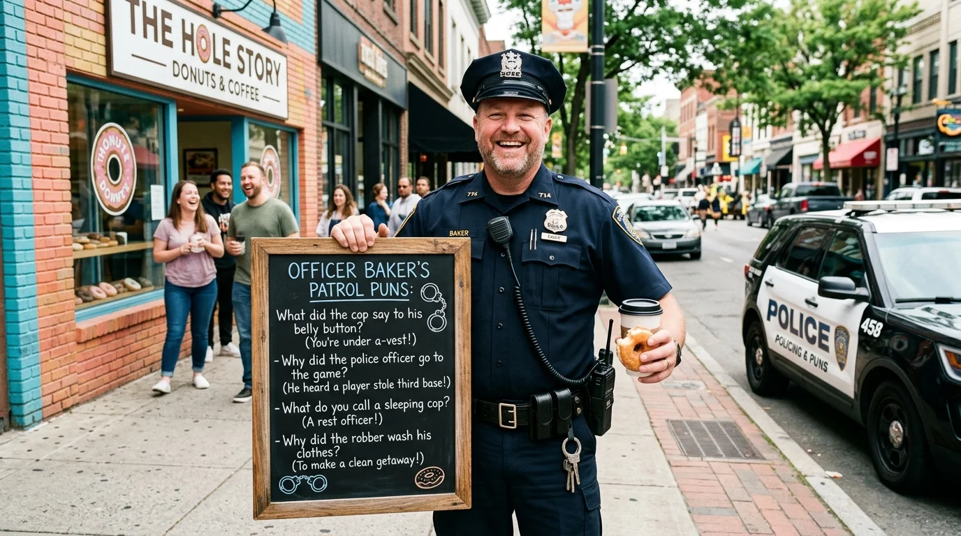 Funny Police Puns