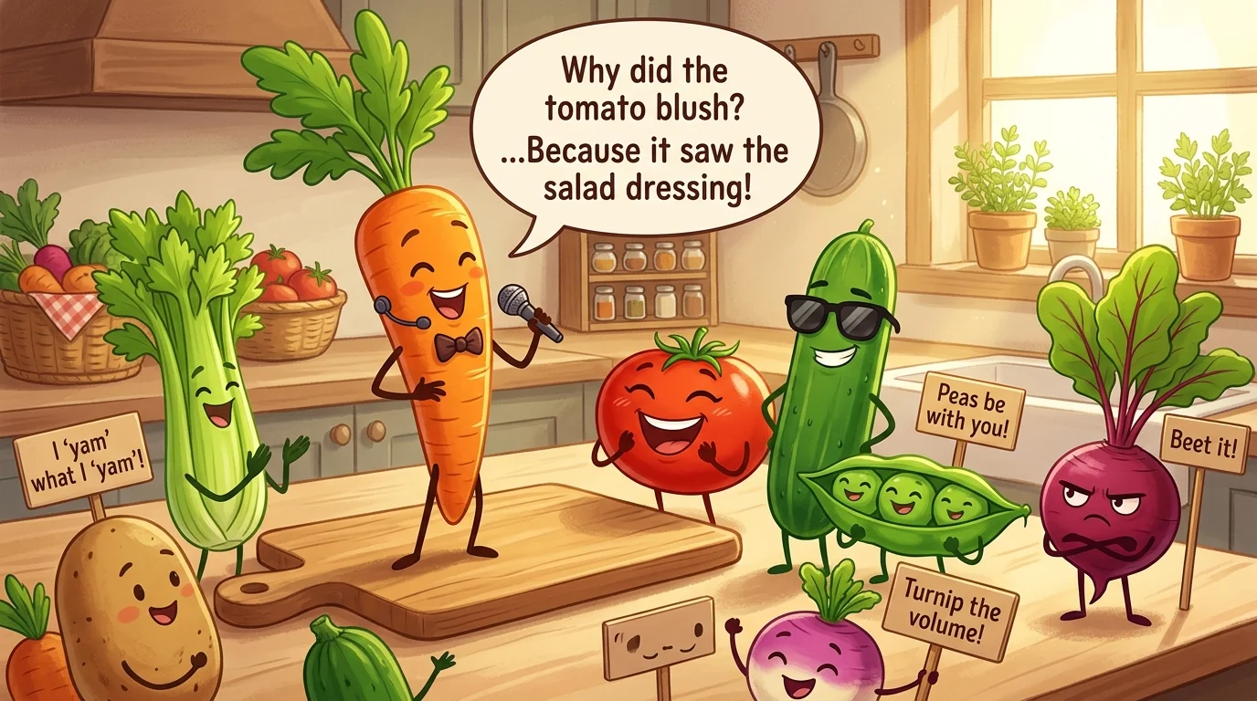 Funny Vegetable Puns