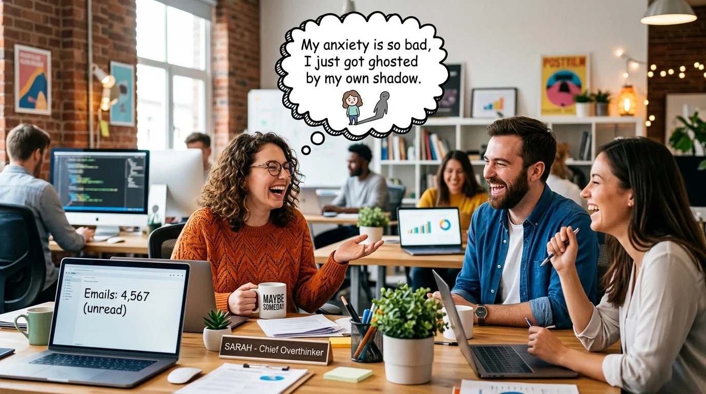 Gentle Savage Anxiety Jokes