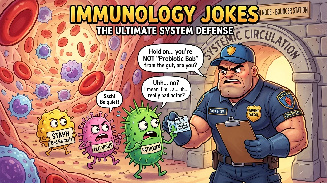 Immunology Student Jokes