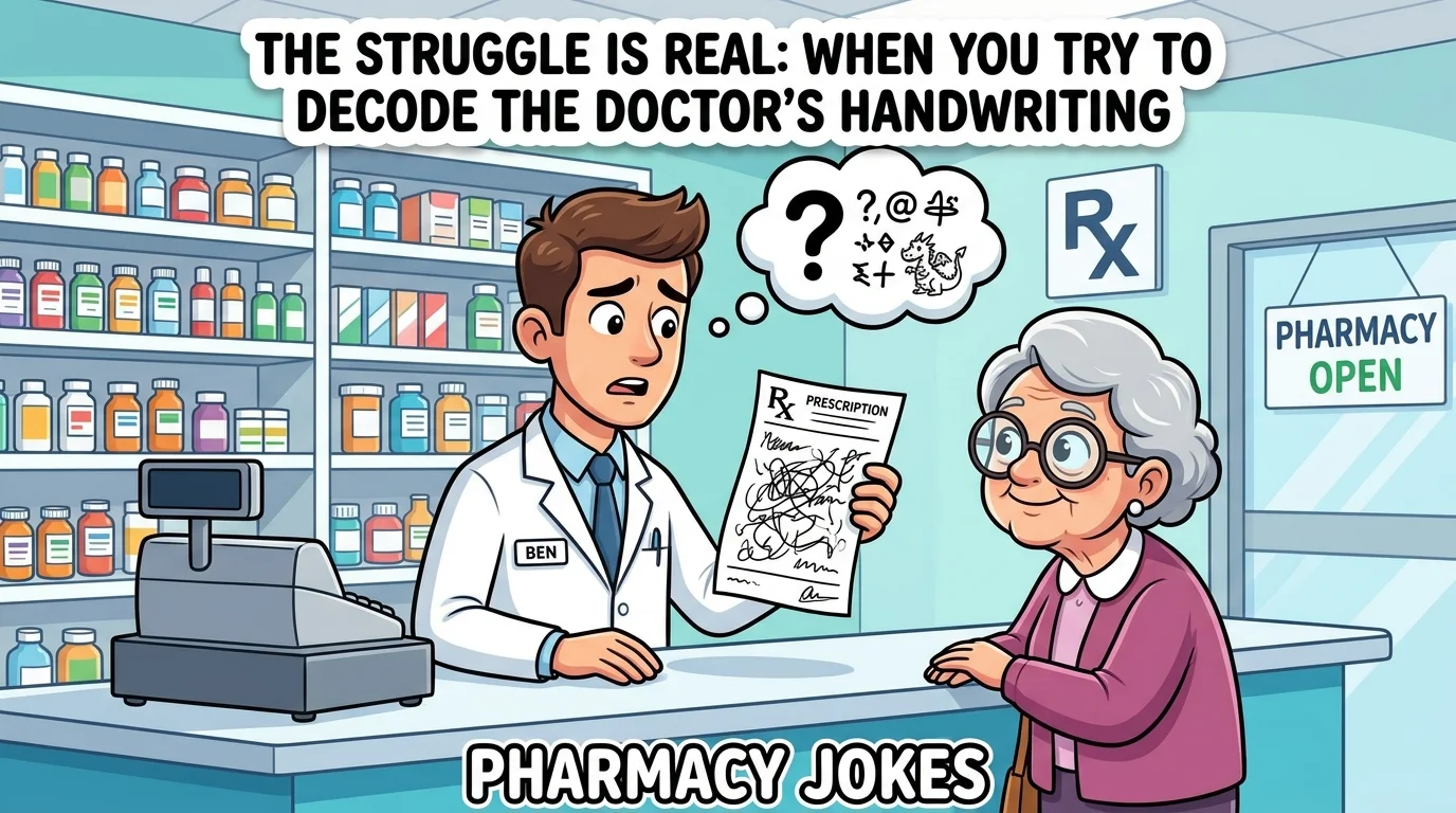 Light Savage Pharmacy Jokes