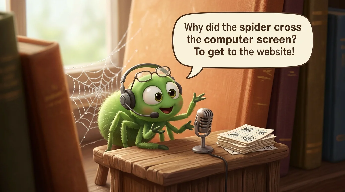 Light Savage Spider Jokes