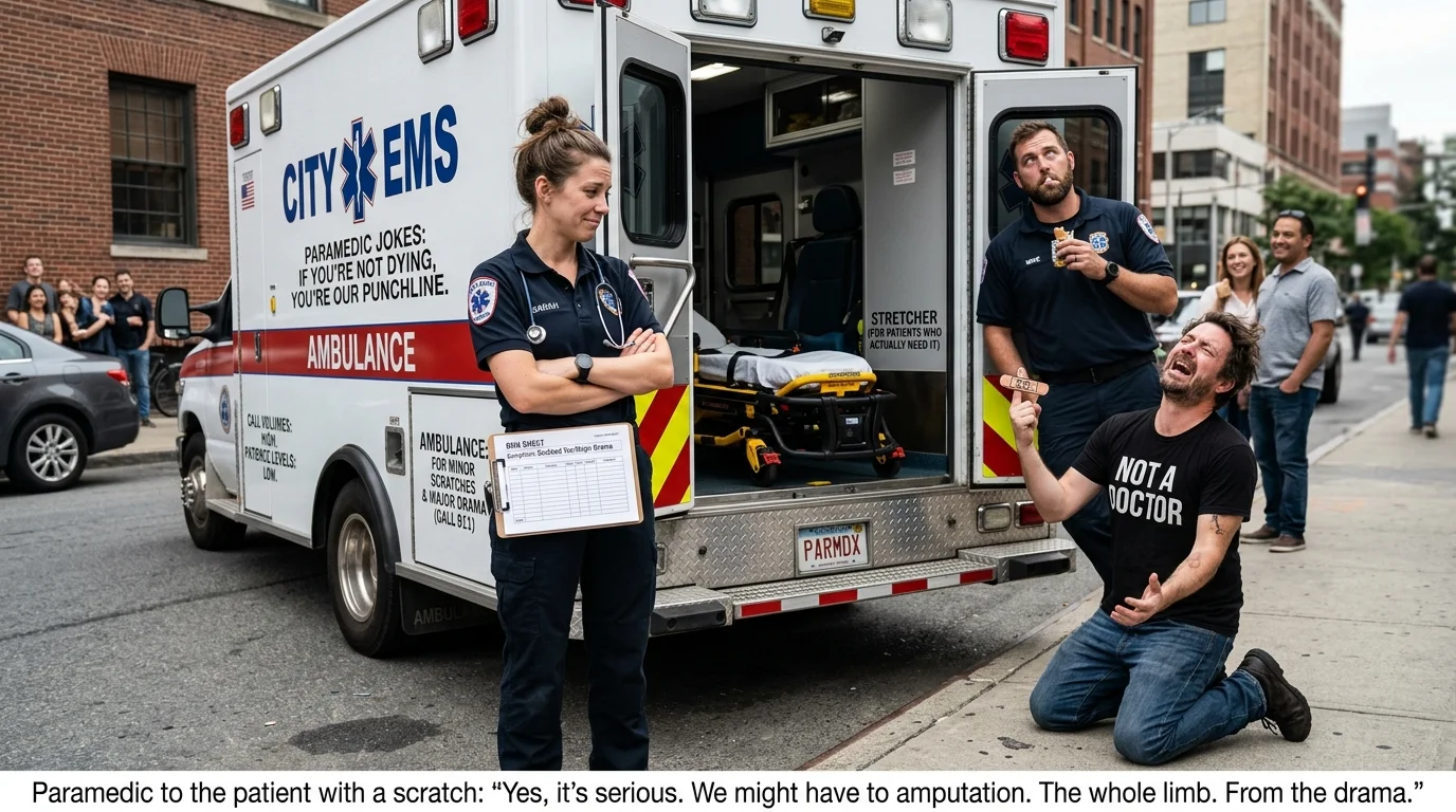 Paramedic Lifestyle Jokes