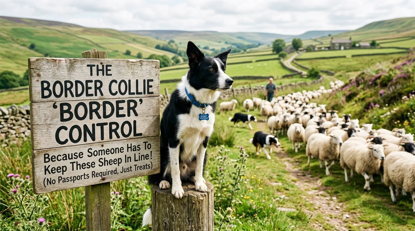 Savage Border Collie Puns