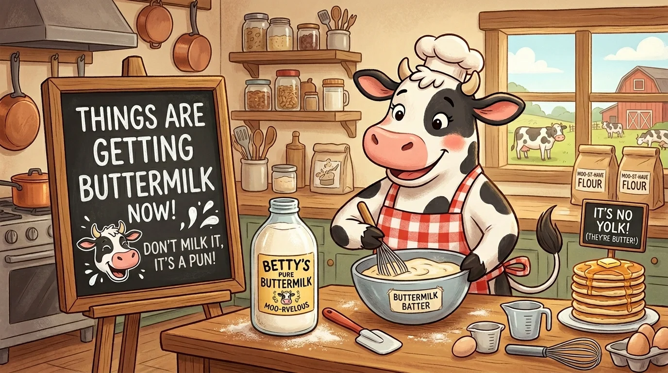 Savage Buttermilk Puns