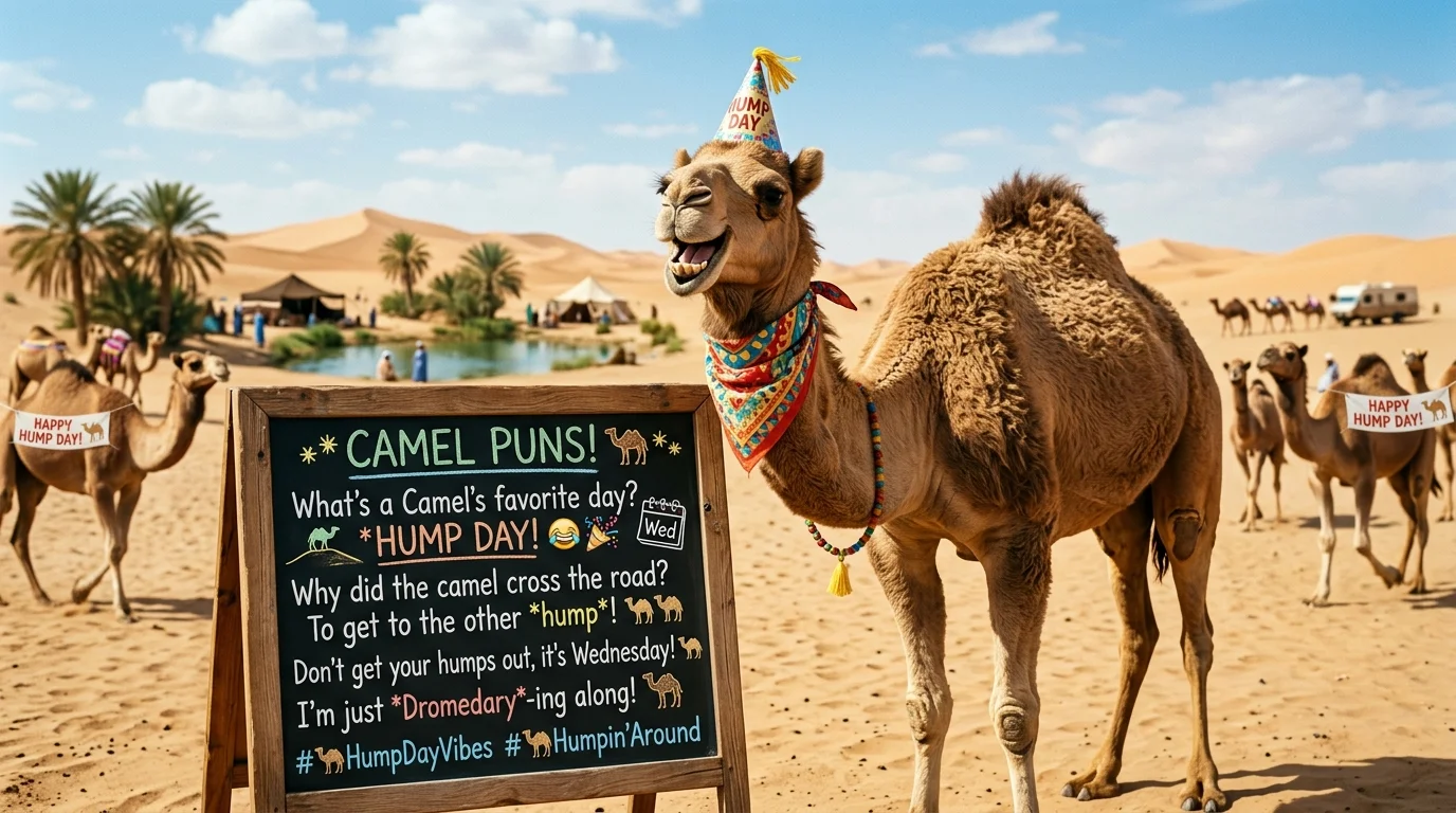 Savage Camel Puns