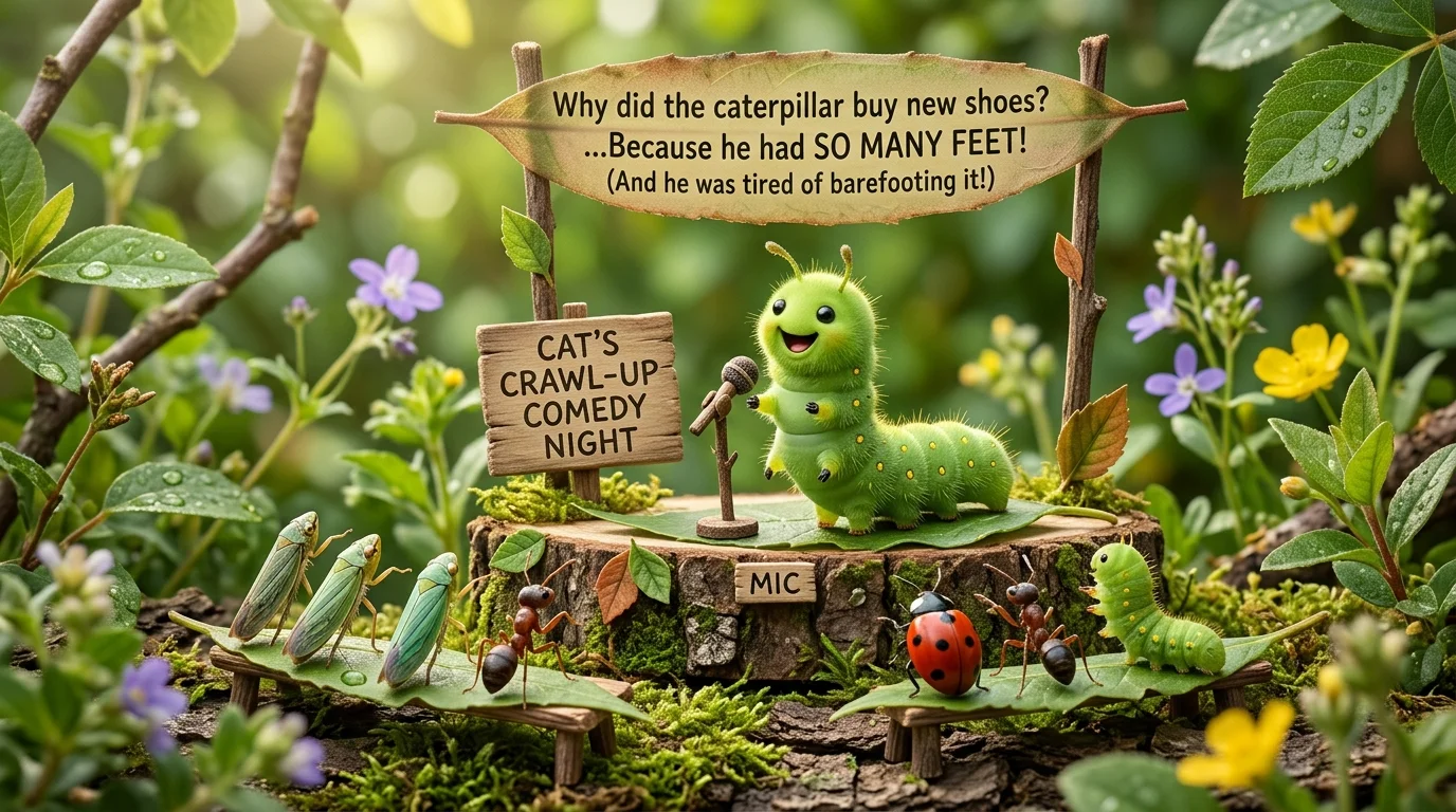 Savage Caterpillar Jokes