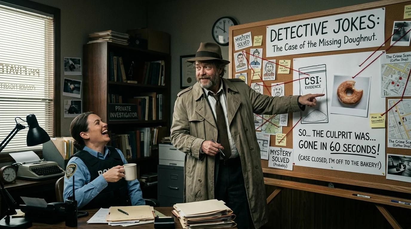 Savage Detective Jokes
