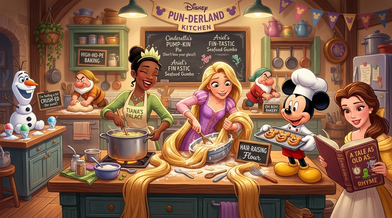 Savage Disney Puns