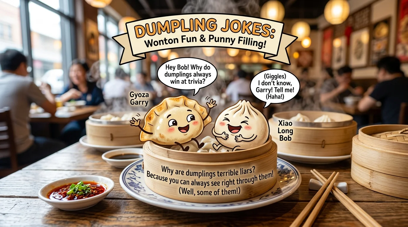 Savage Dumpling Jokes