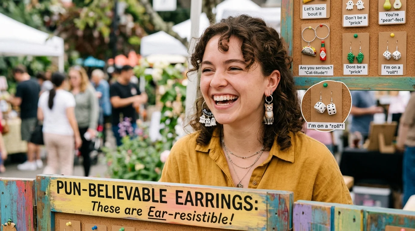 Savage Earring Puns