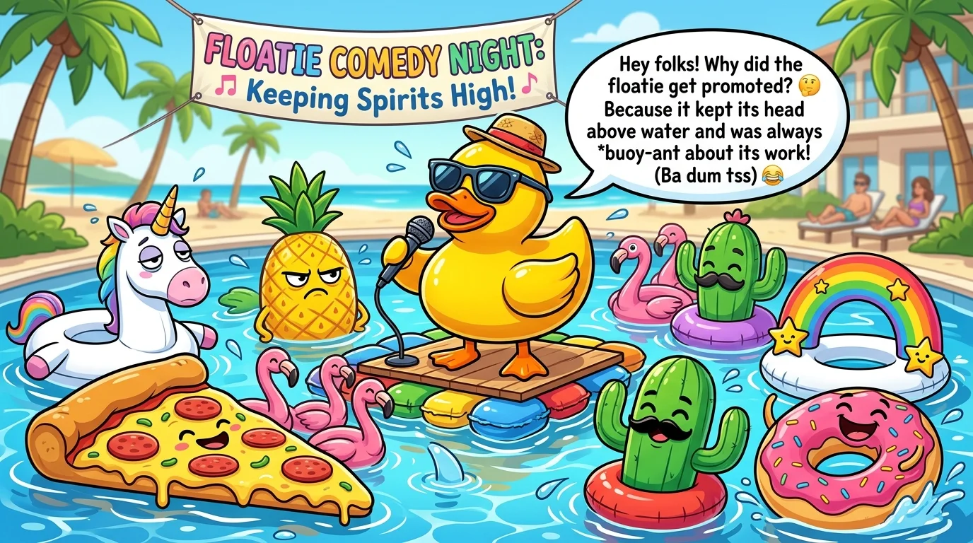 Savage Floatie Puns