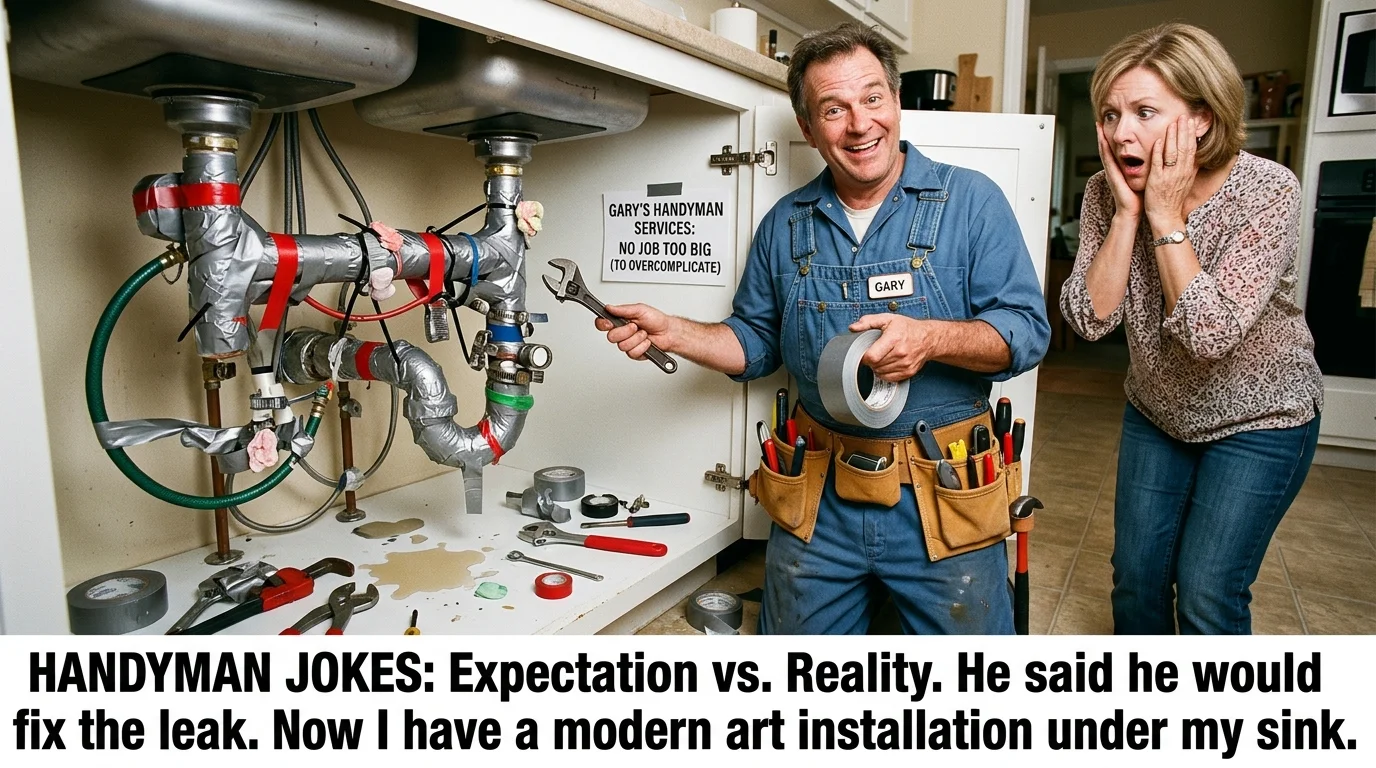 Savage Handyman Jokes