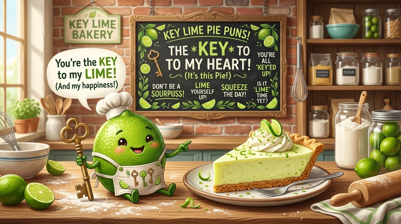 Savage Key Lime Pie Puns