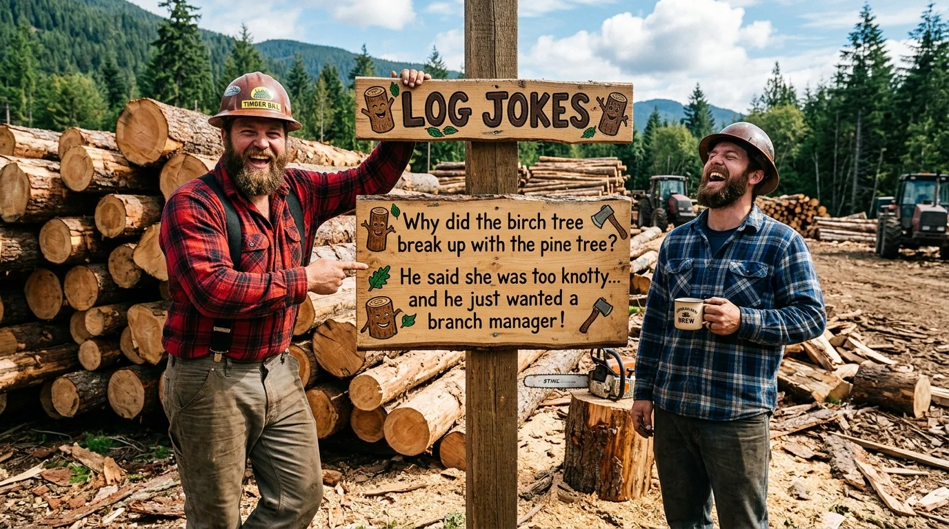 Savage Log Jokes