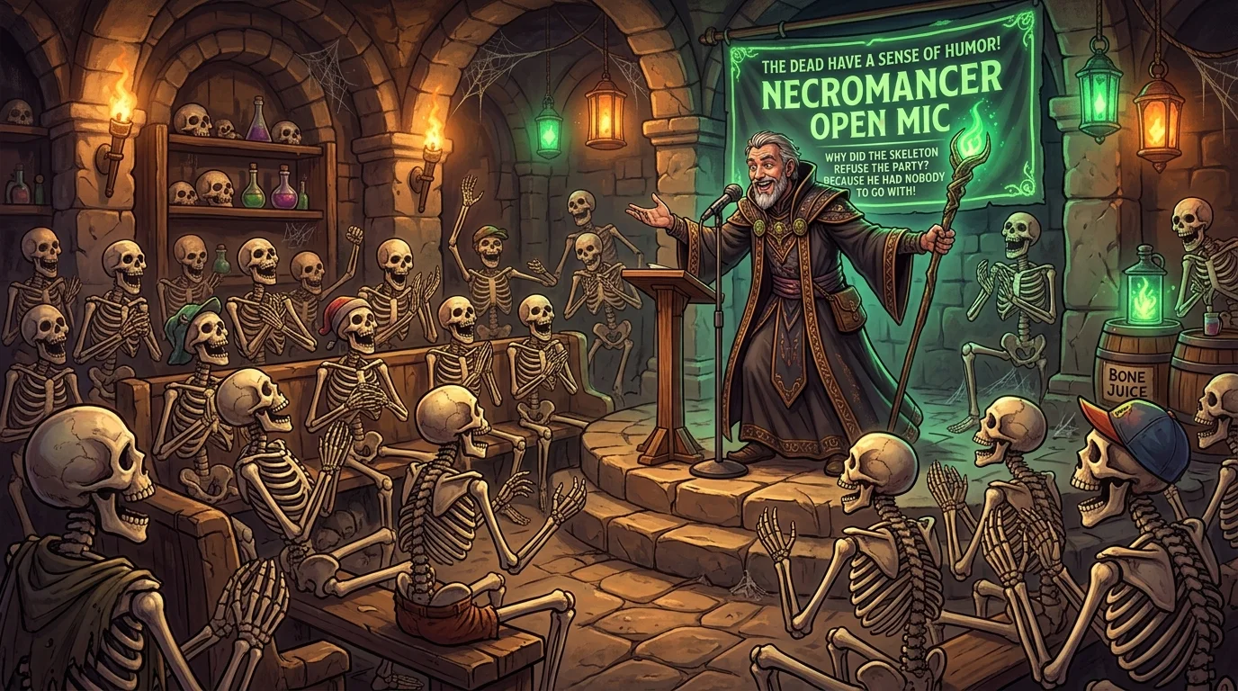 Savage Necromancer Jokes