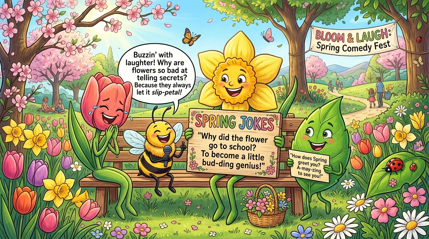 Savage Spring Jokes