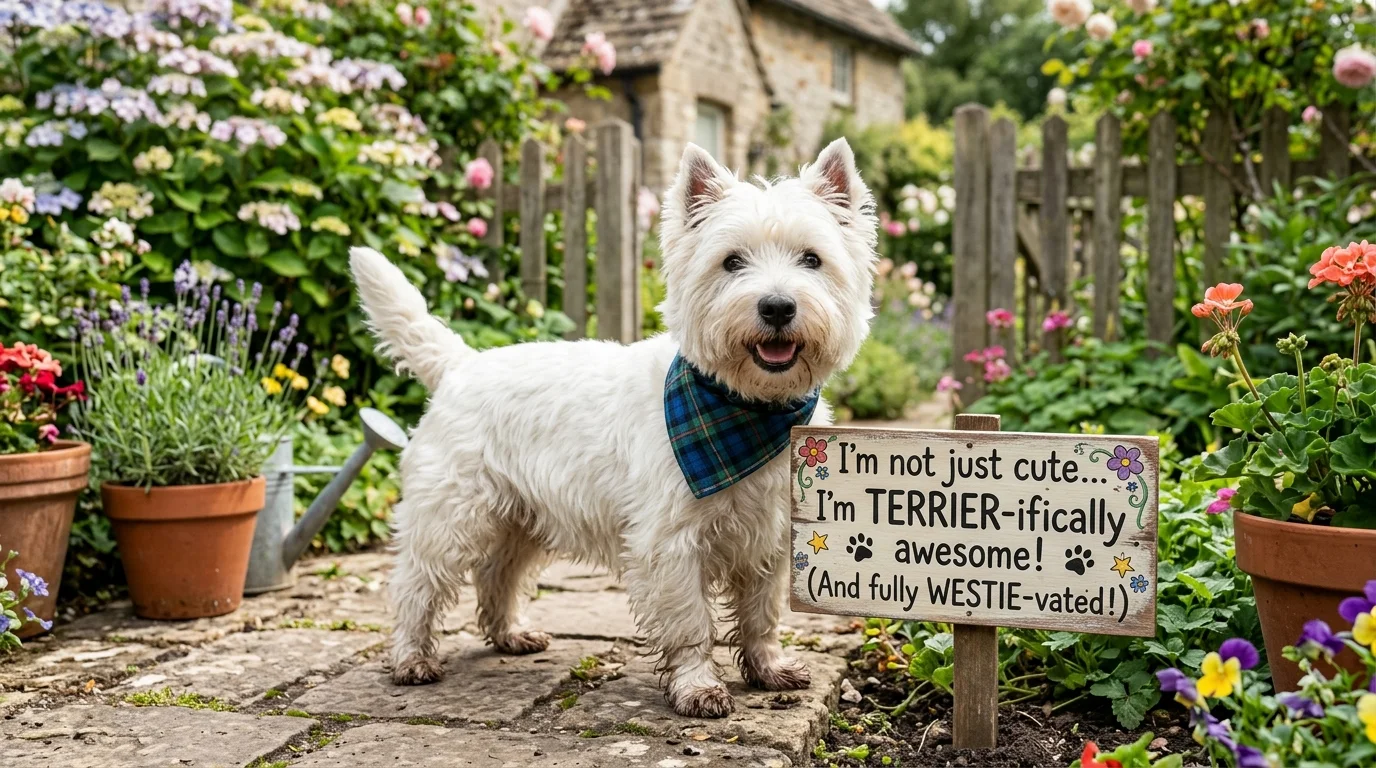 Savage Westie Puns