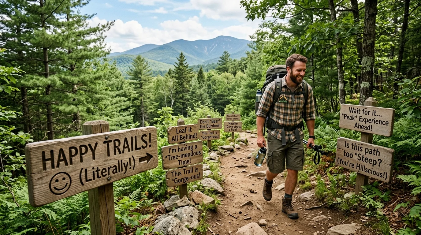 Cheesy Trail Puns