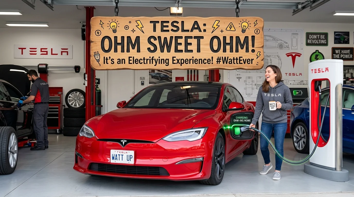 Funny Tesla Puns