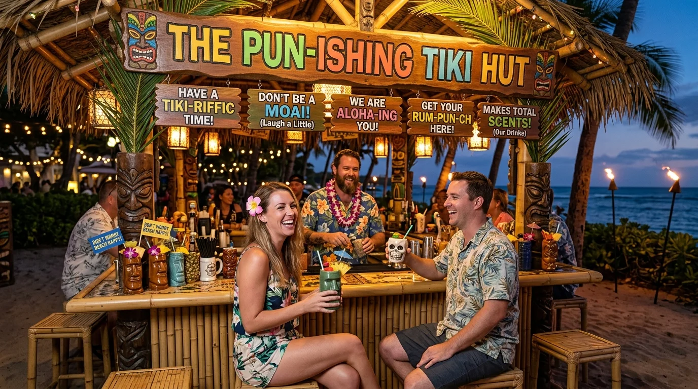 Funny Tiki Puns