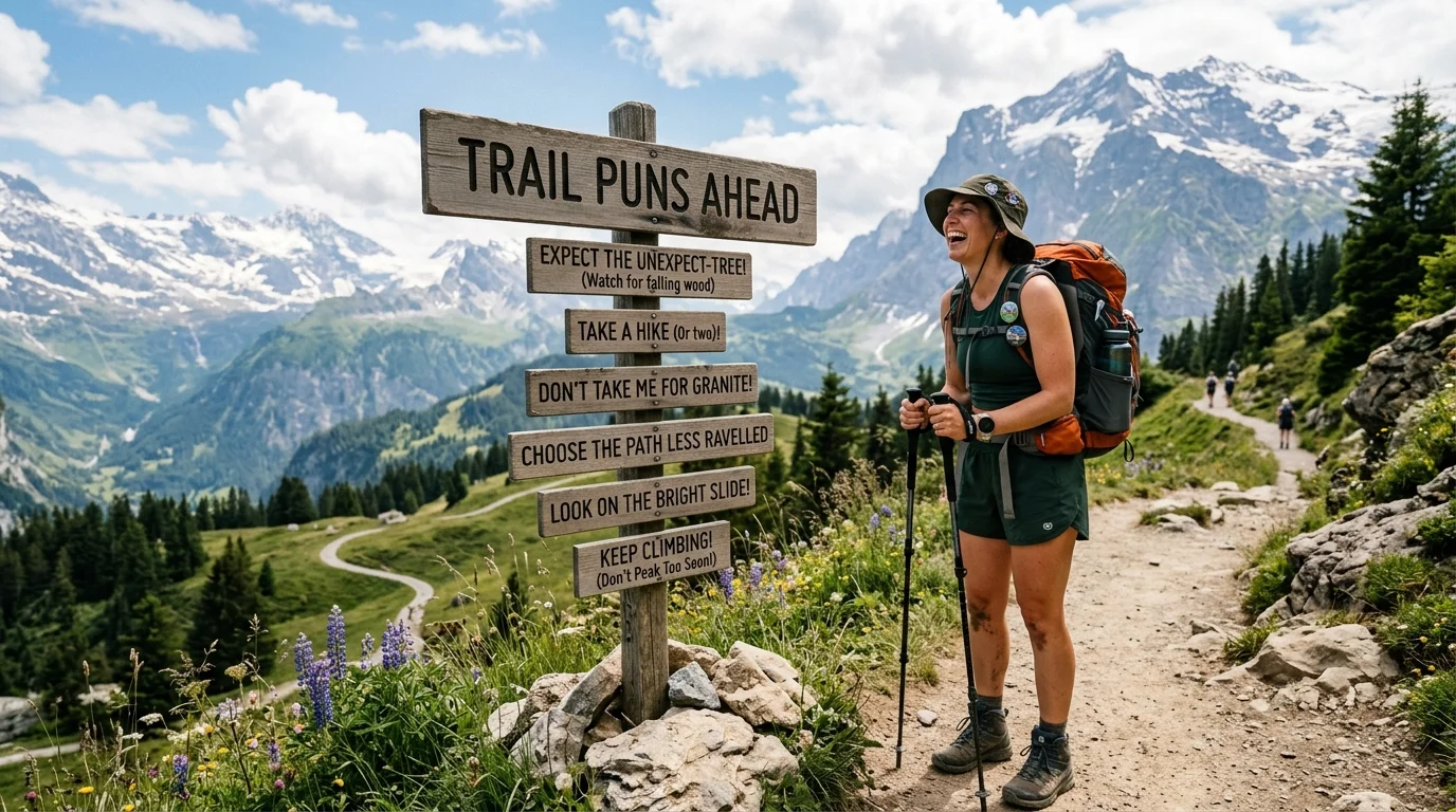 Funny Trail Puns