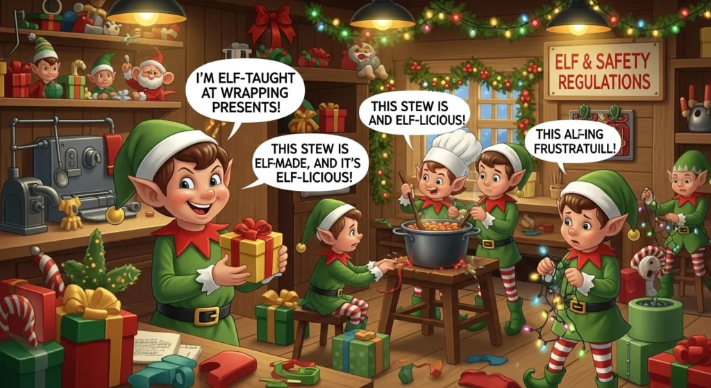 christmas elf puns