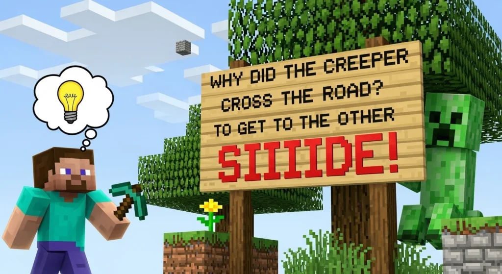 minecraft puns