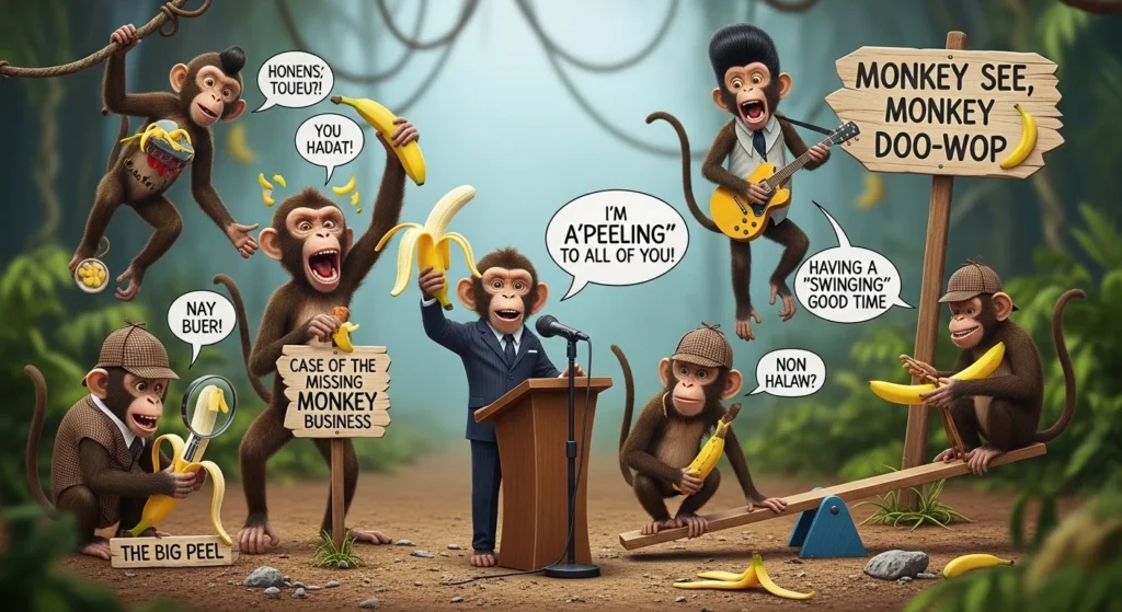 monkey puns