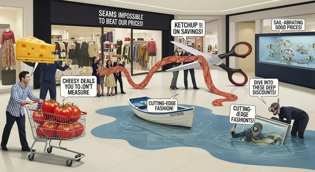 shopping puns