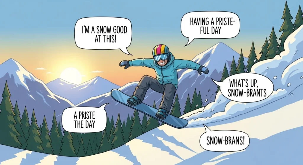 snowboarding puns