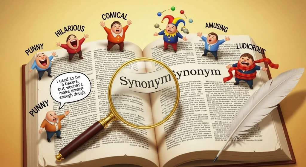 synonyms jokes