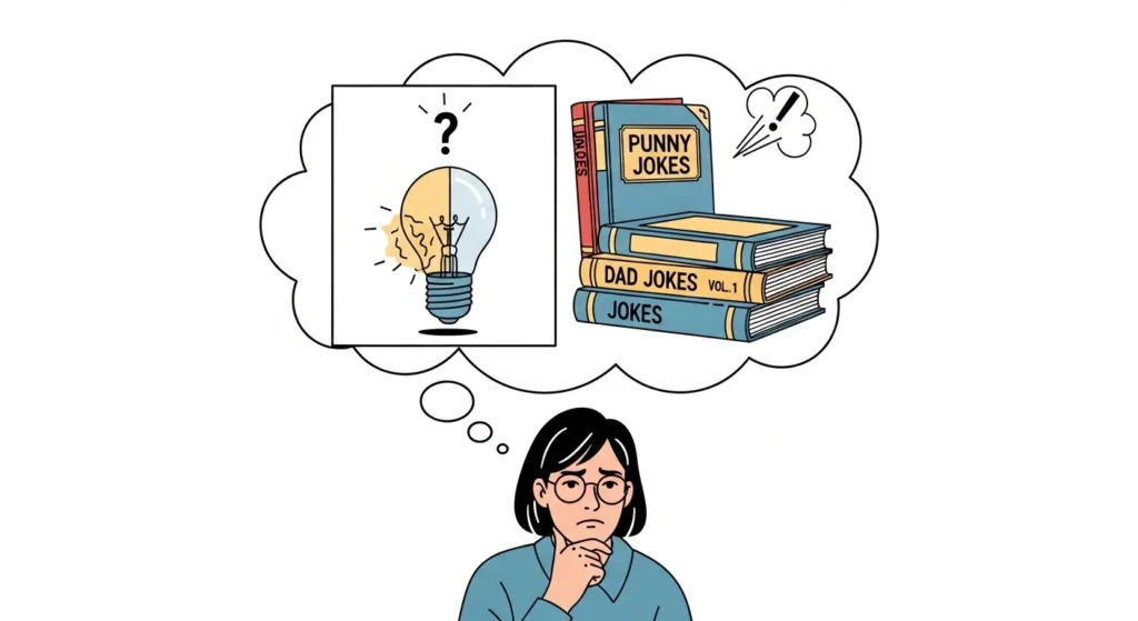thinking jokes