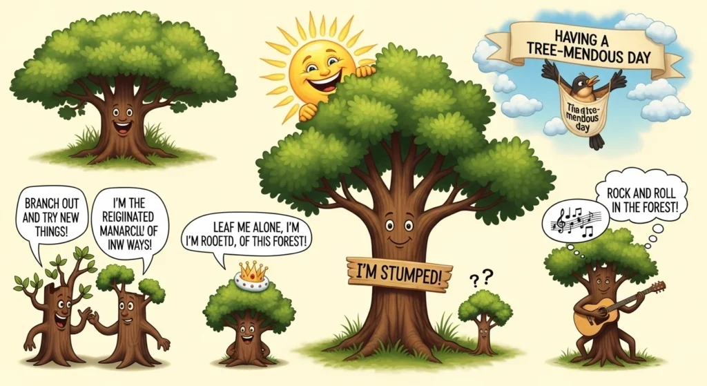 tree puns
