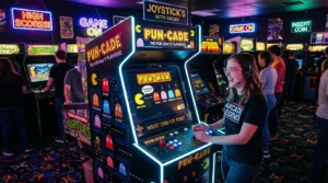 arcade game puns