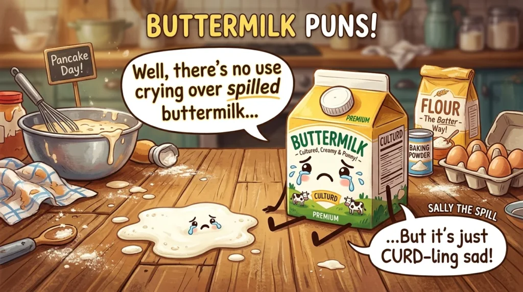 buttermilk puns