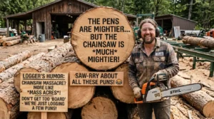 chainsaw puns