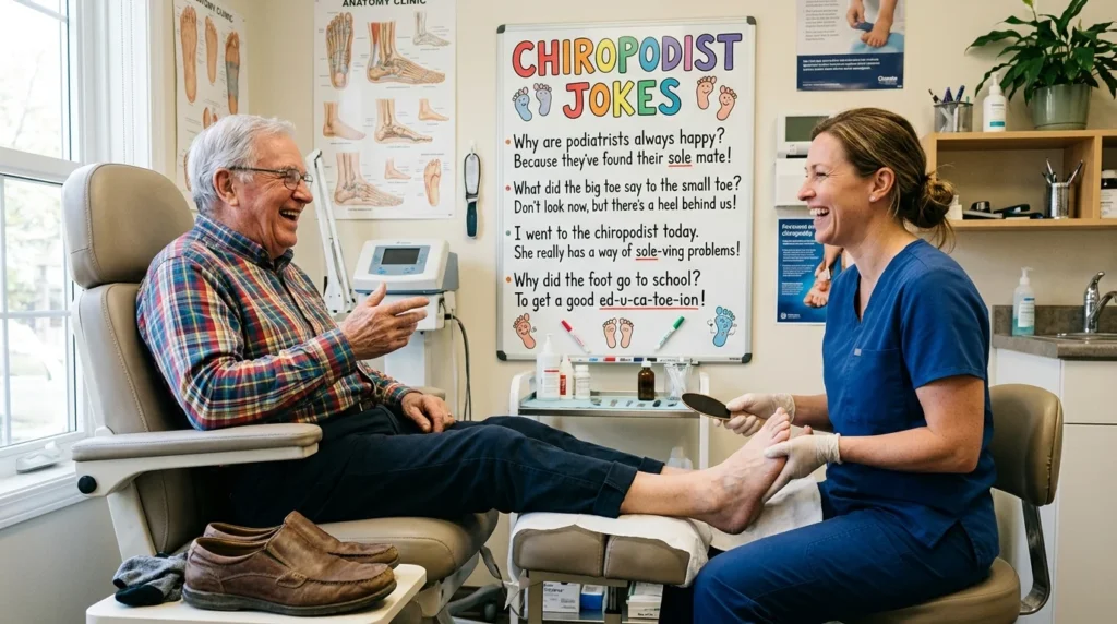chiropodist jokes