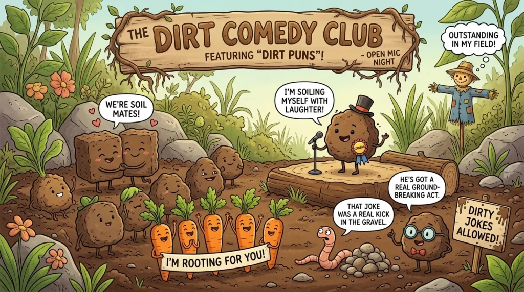 dirt puns
