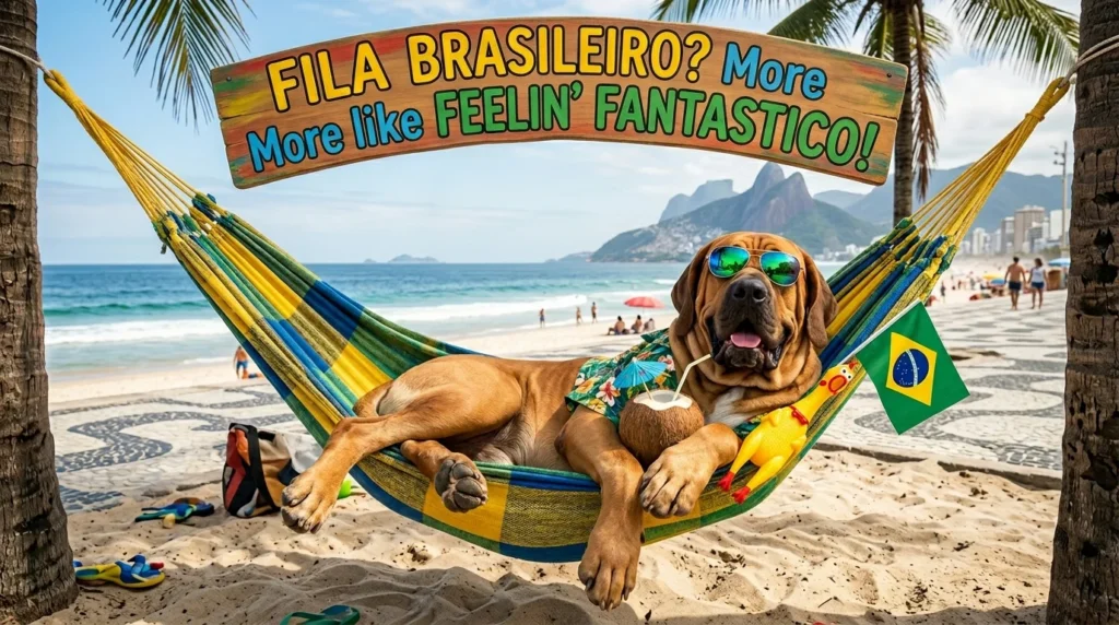 fila brasileiro puns