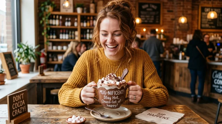 hot chocolate puns