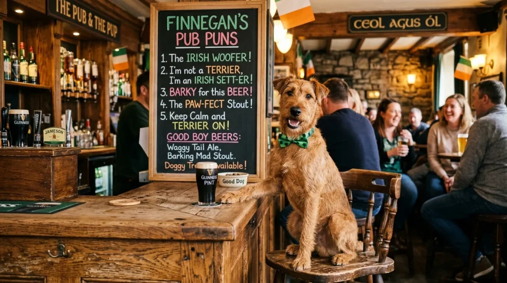 irish terrier puns