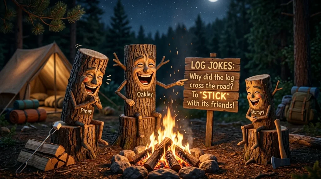 log jokes