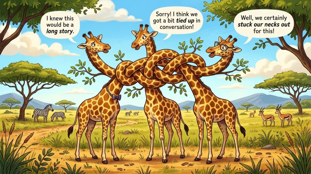 long neck puns