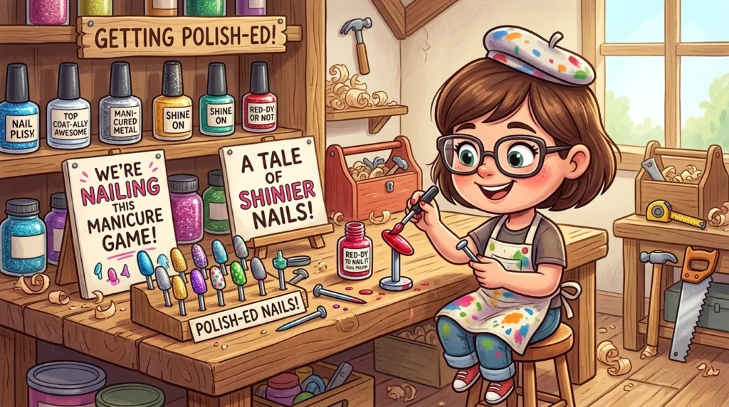 nail polish puns