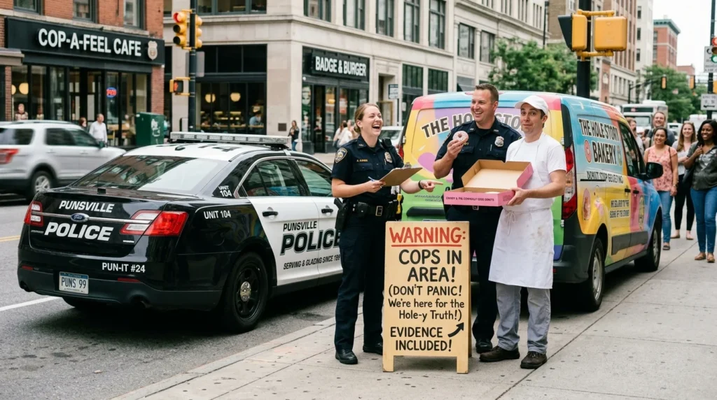police puns