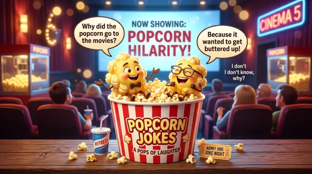 popcorn jokes