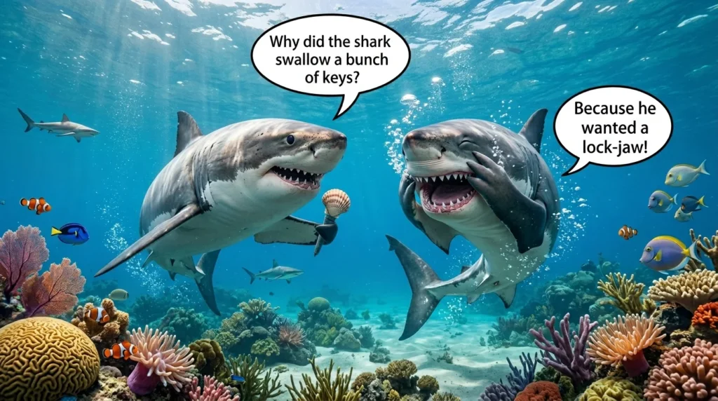shark jokes