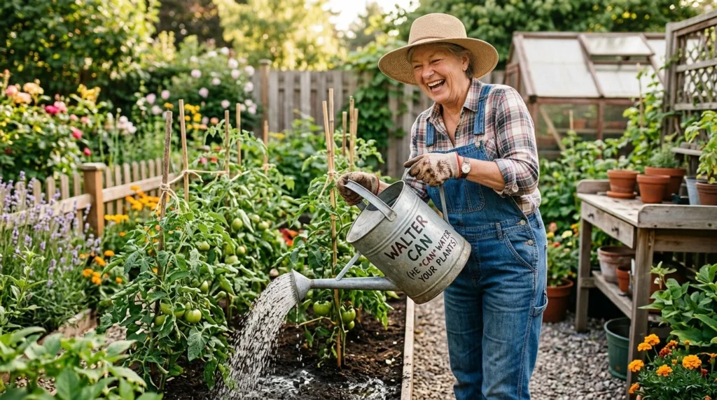watering can puns