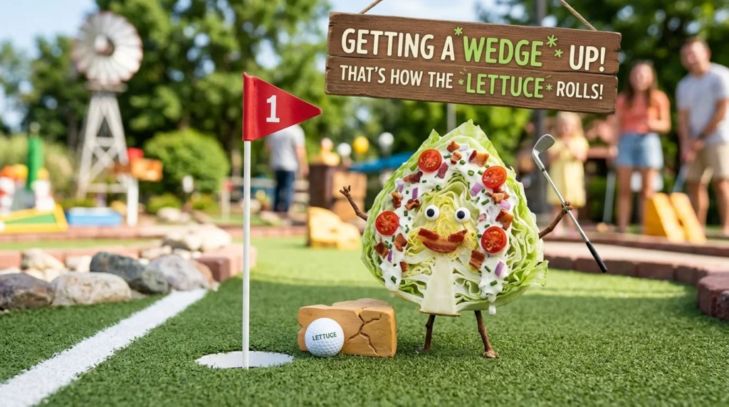 wedge salad puns